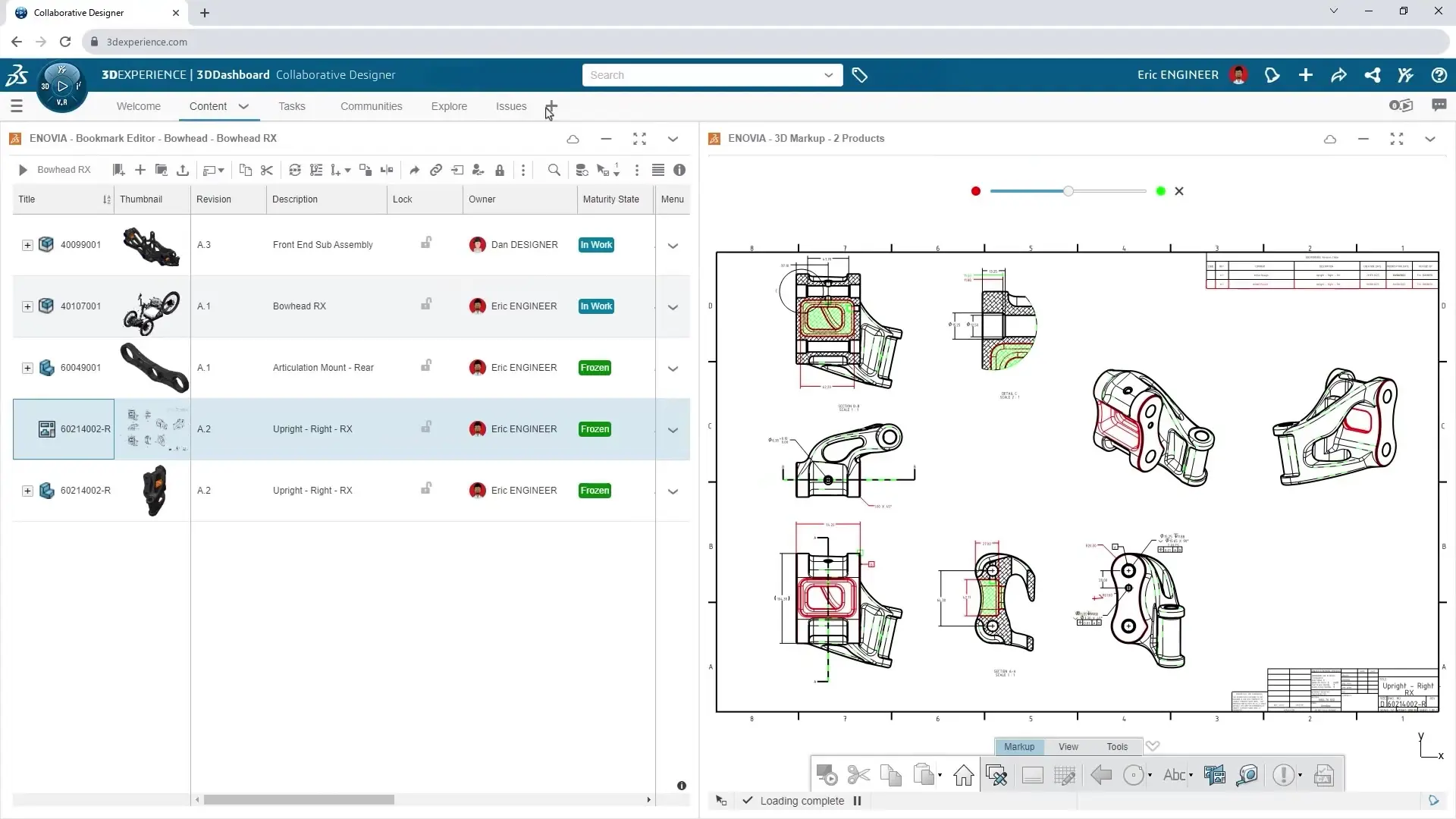 3D EXPERIENCE SOLIDWORKS CAD data can be stored on the Cloud